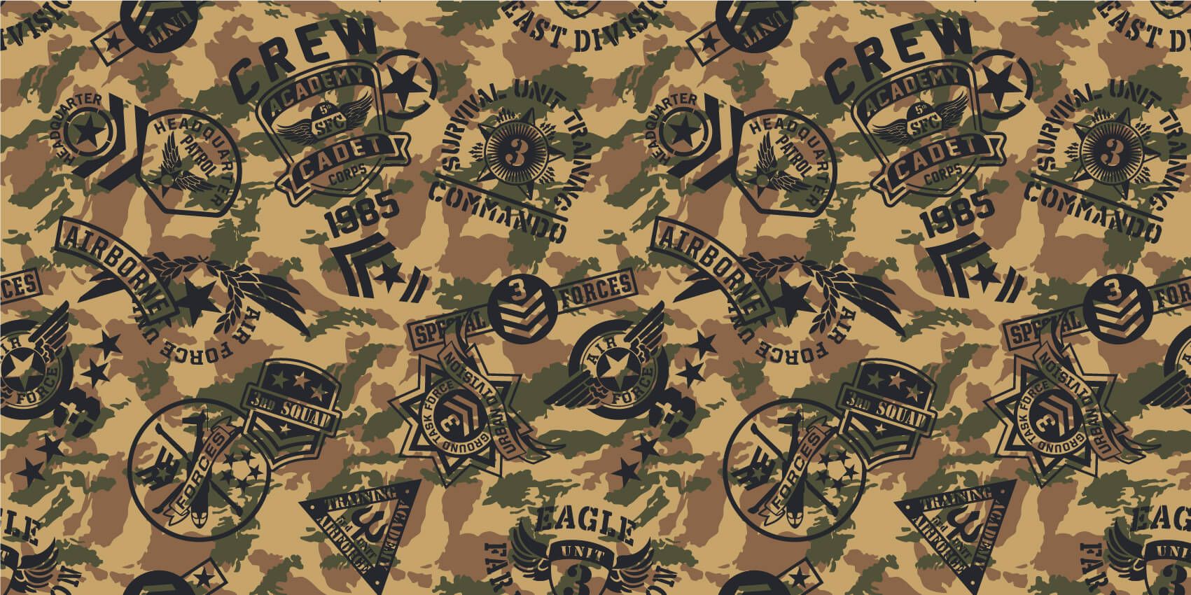 Övriga Kamouflage med logotyper