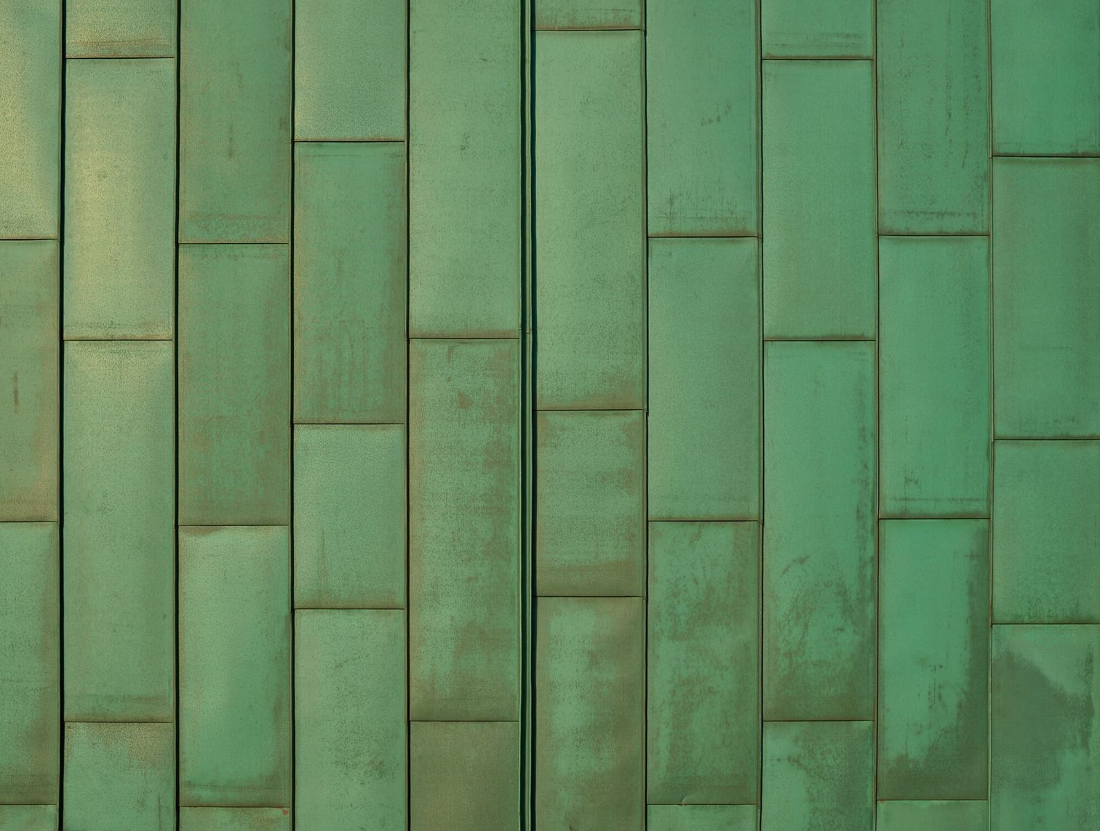 Grønne kobberplater