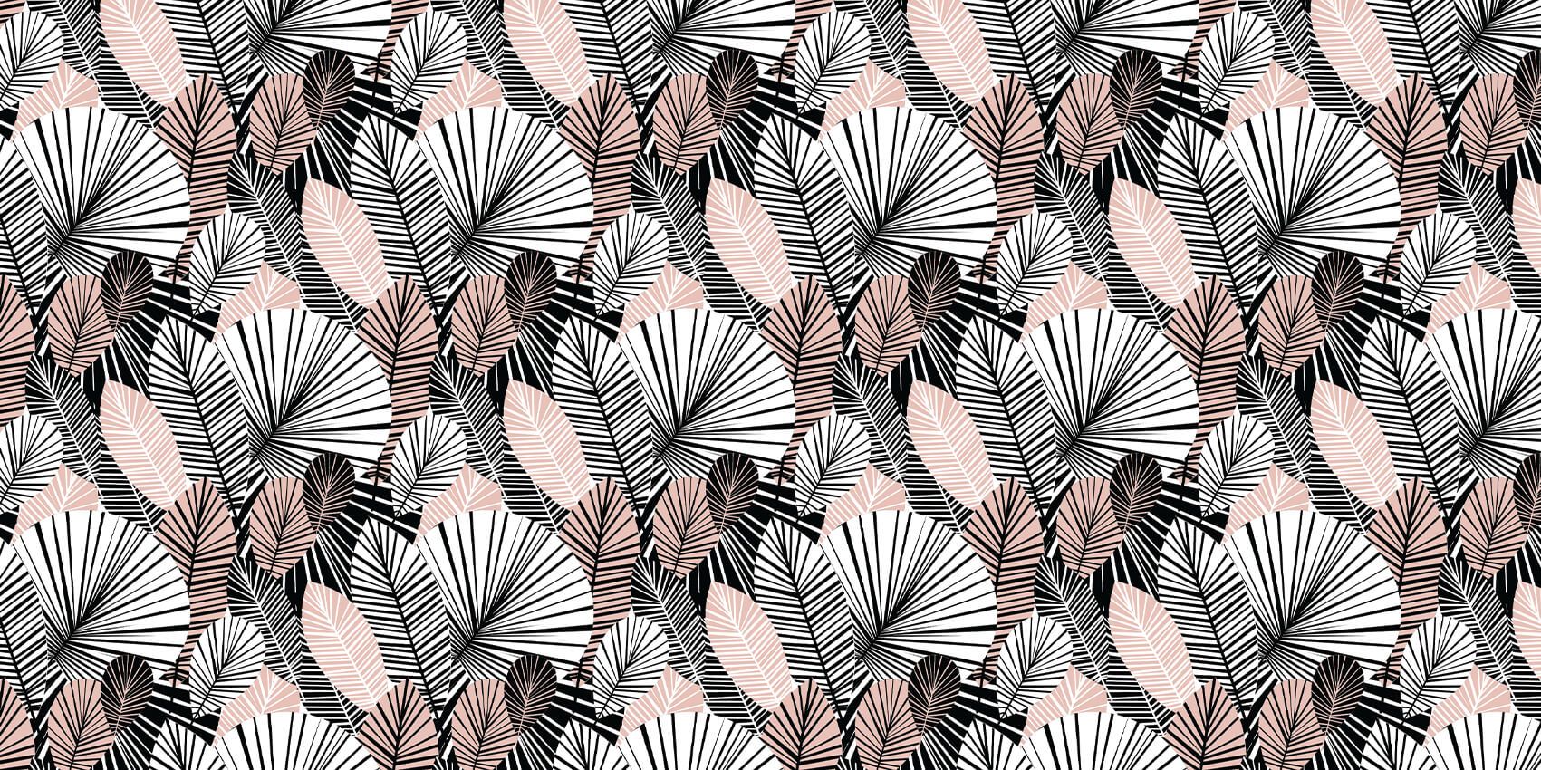 Elegant blomstermønster