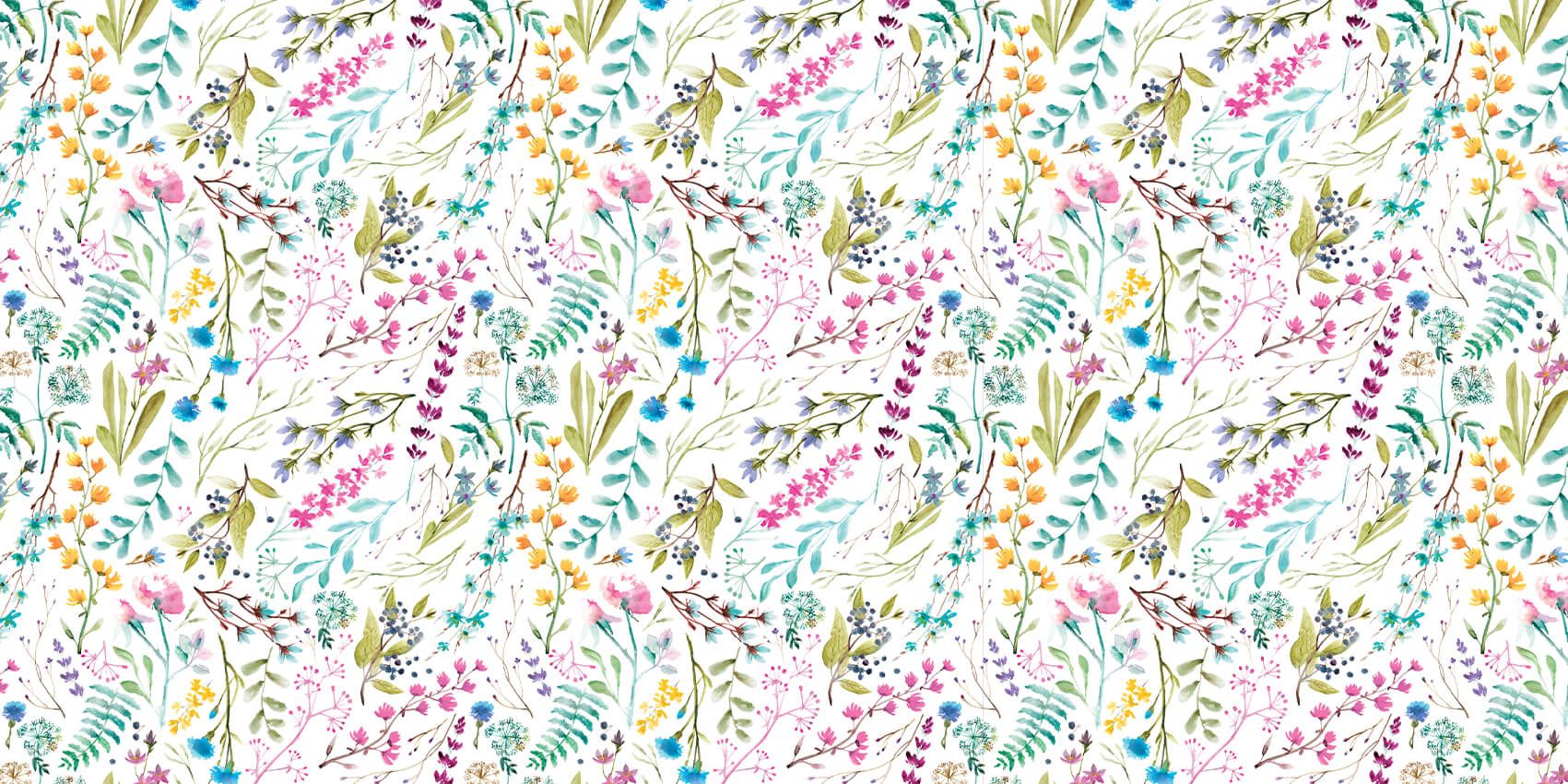 Bloemen van waterverf