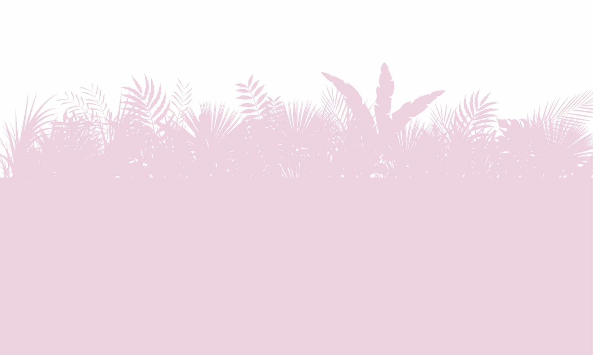 Silhuetter palmblad, rosa