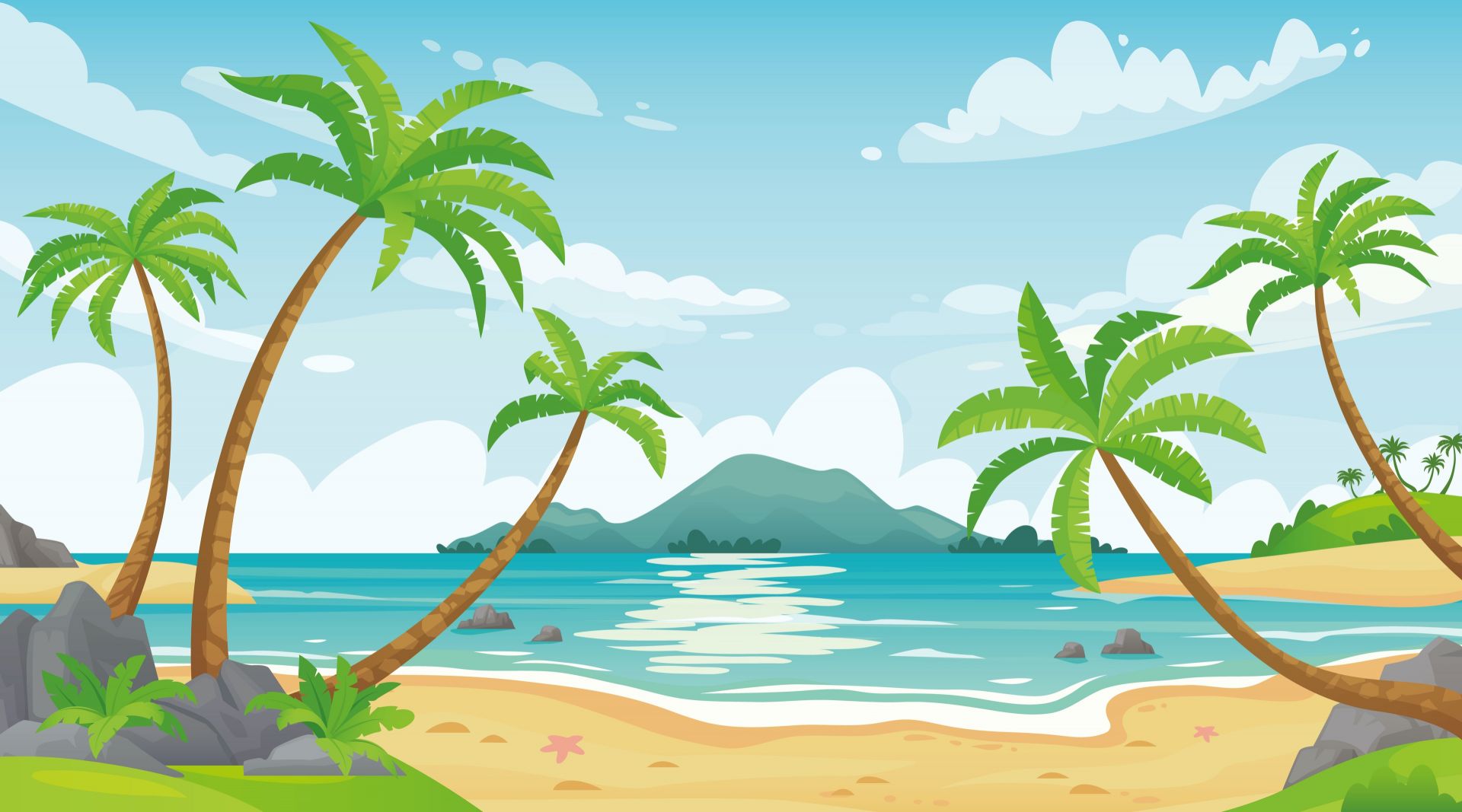 Smuk udsigt ved dagslys