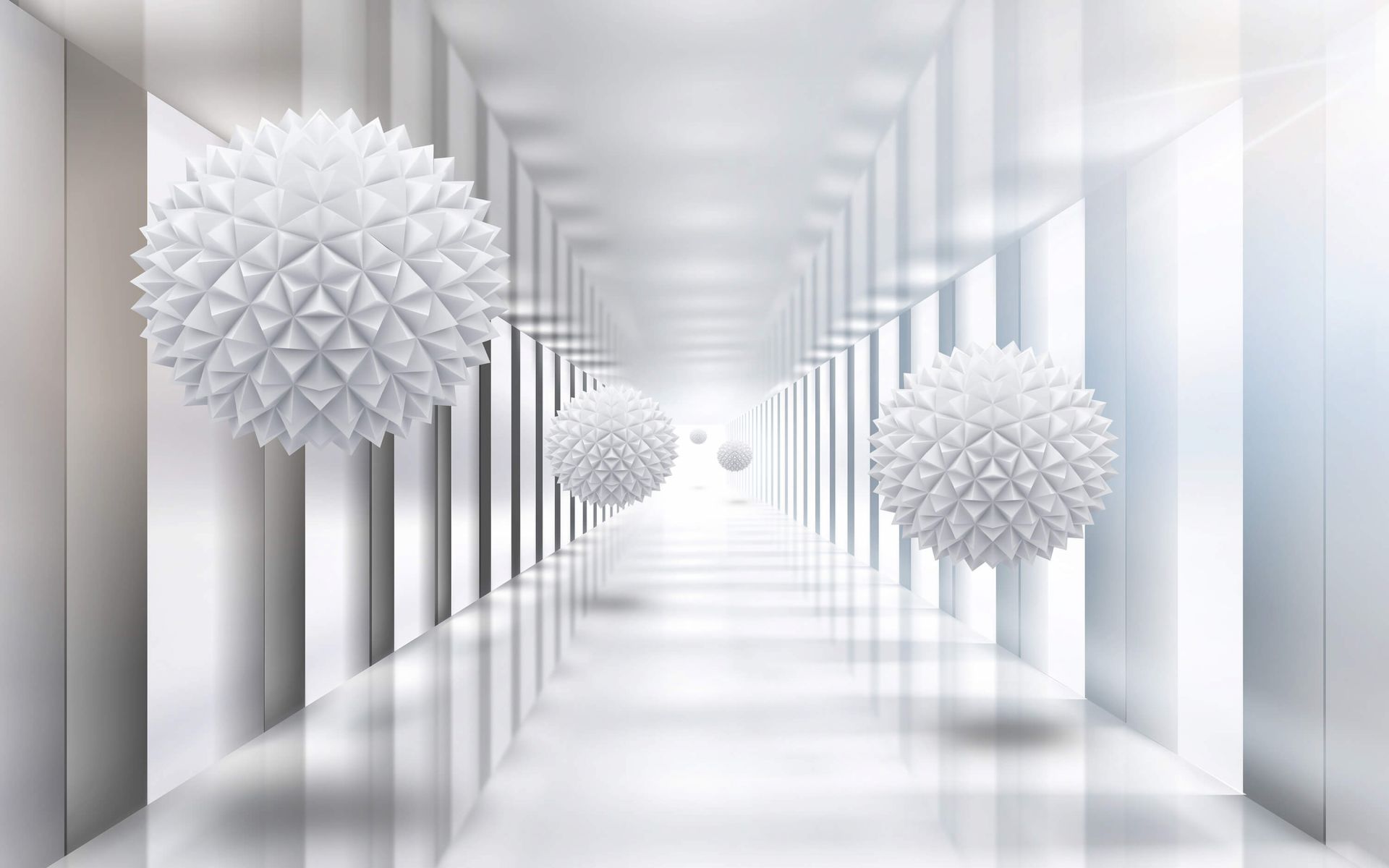 Futuristisk korridor