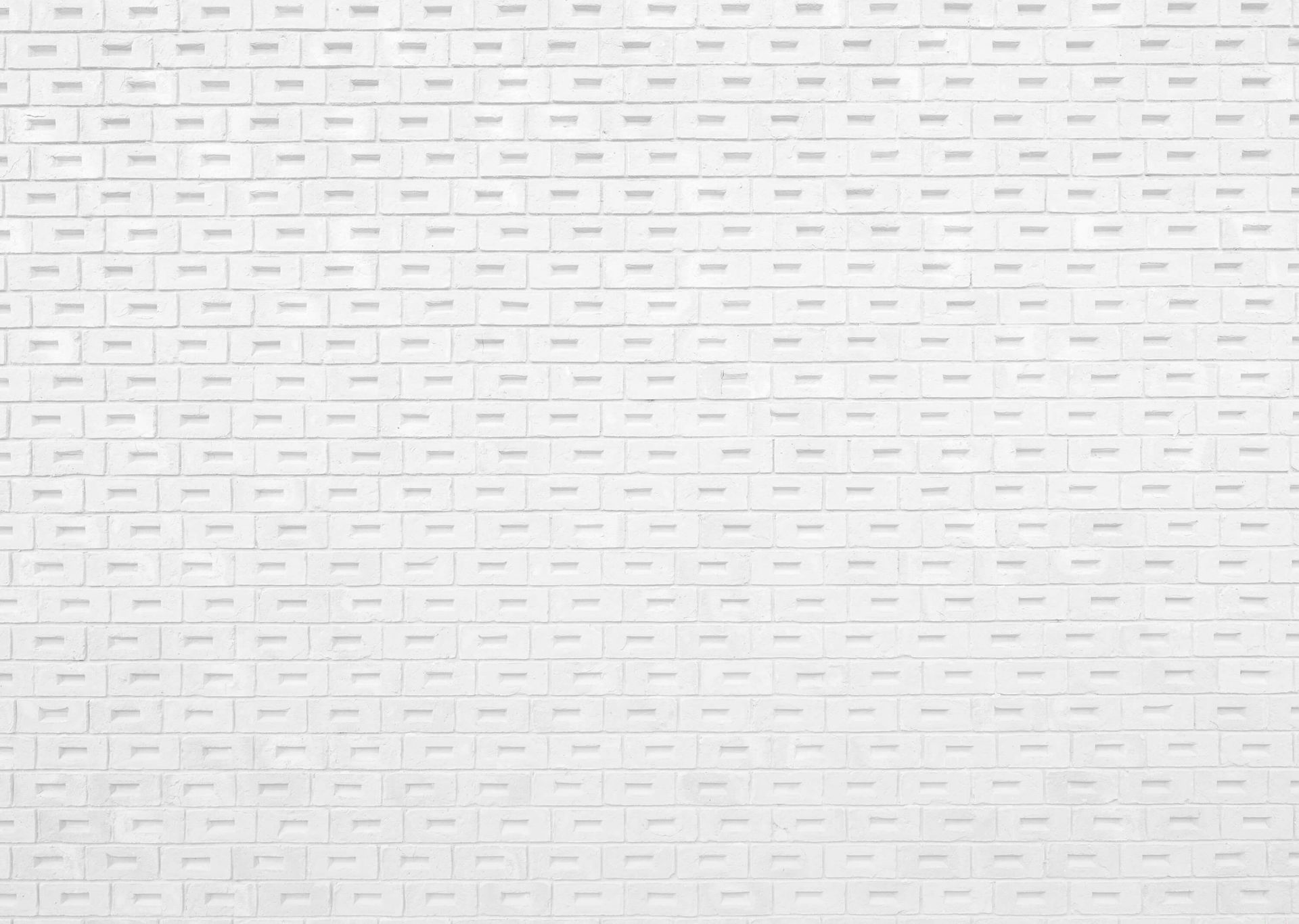 Moderne hvite murstein