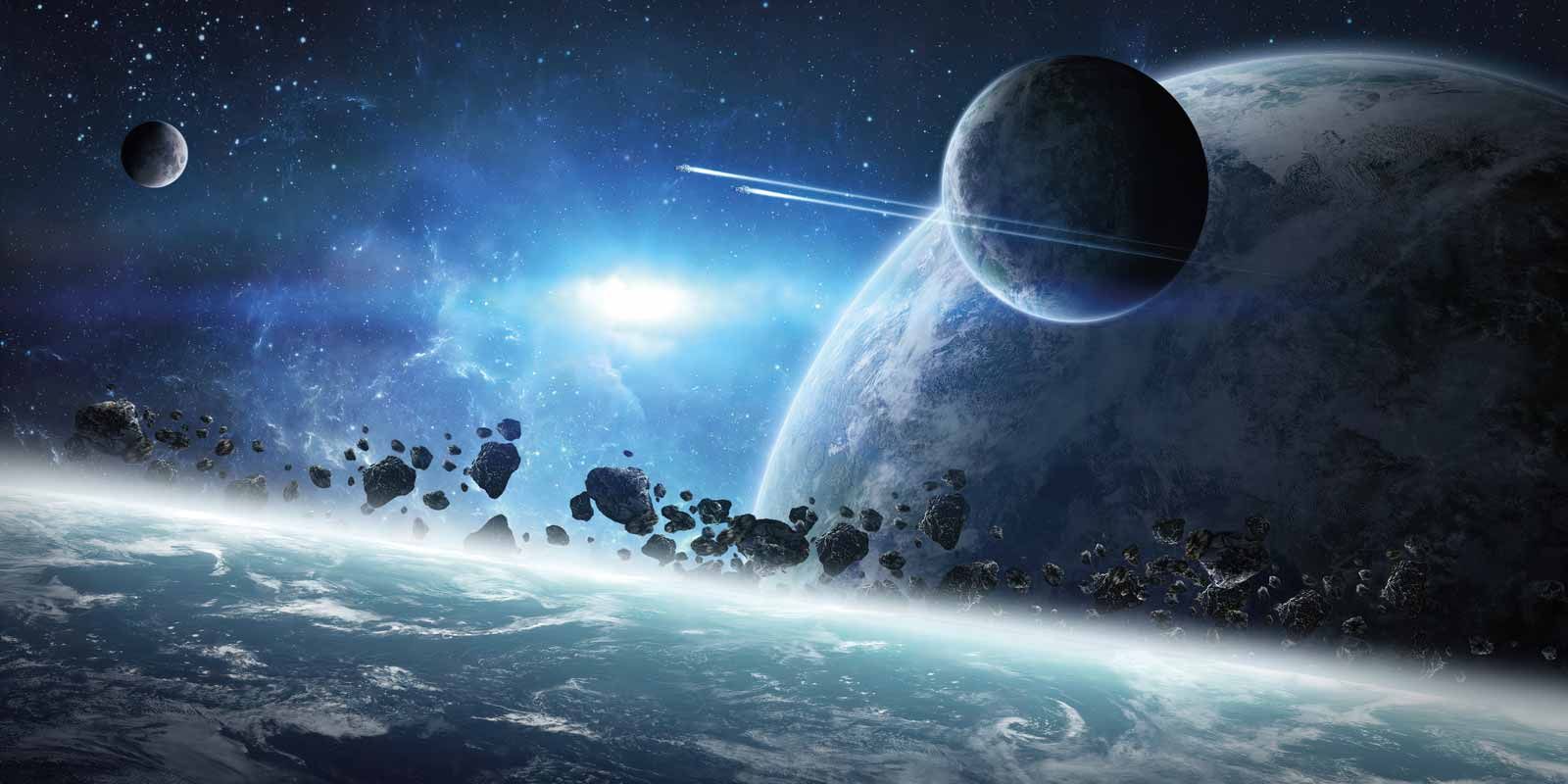 Soloppgang i verdensrommet