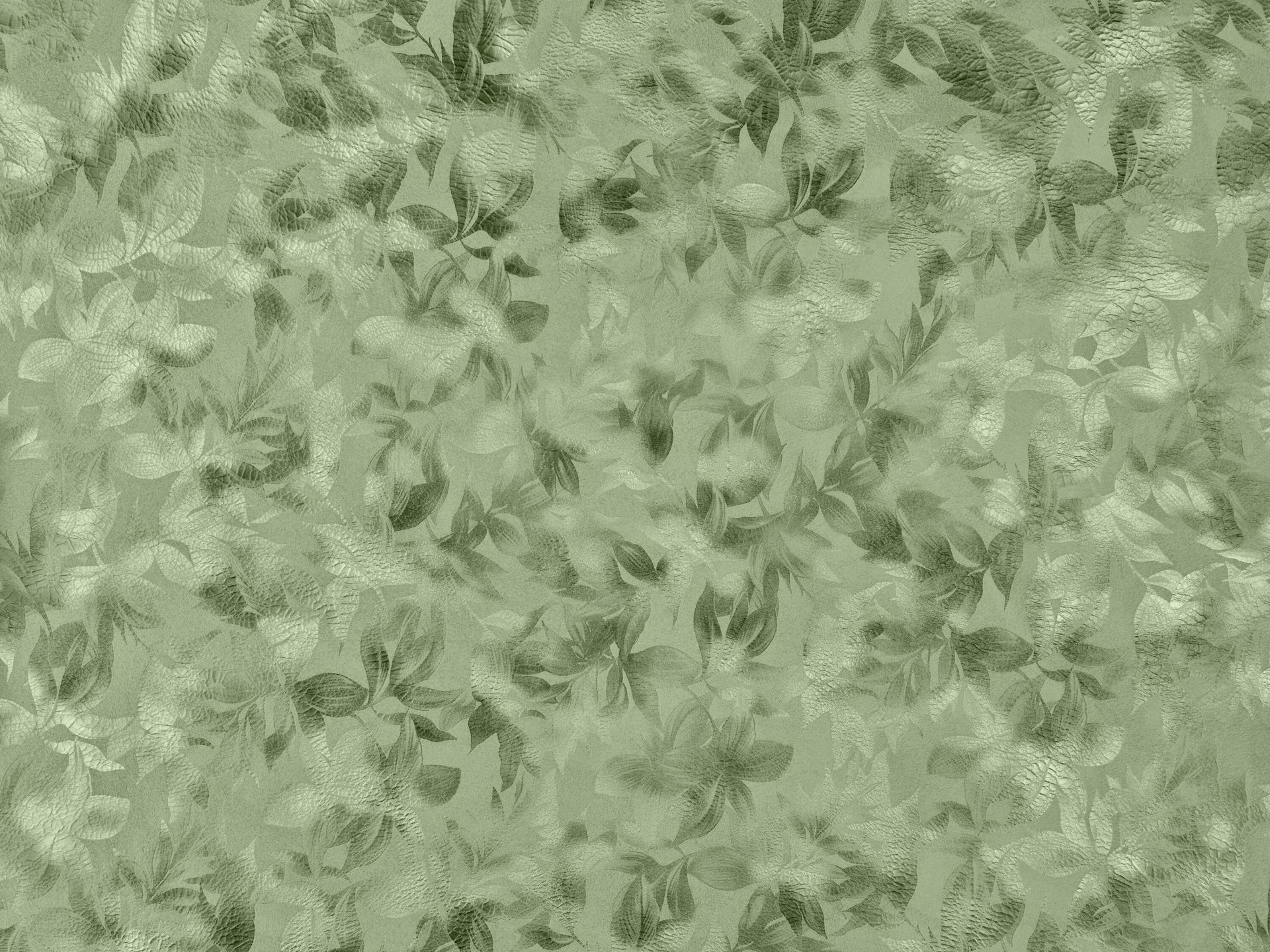 Grønn blomsterstruktur