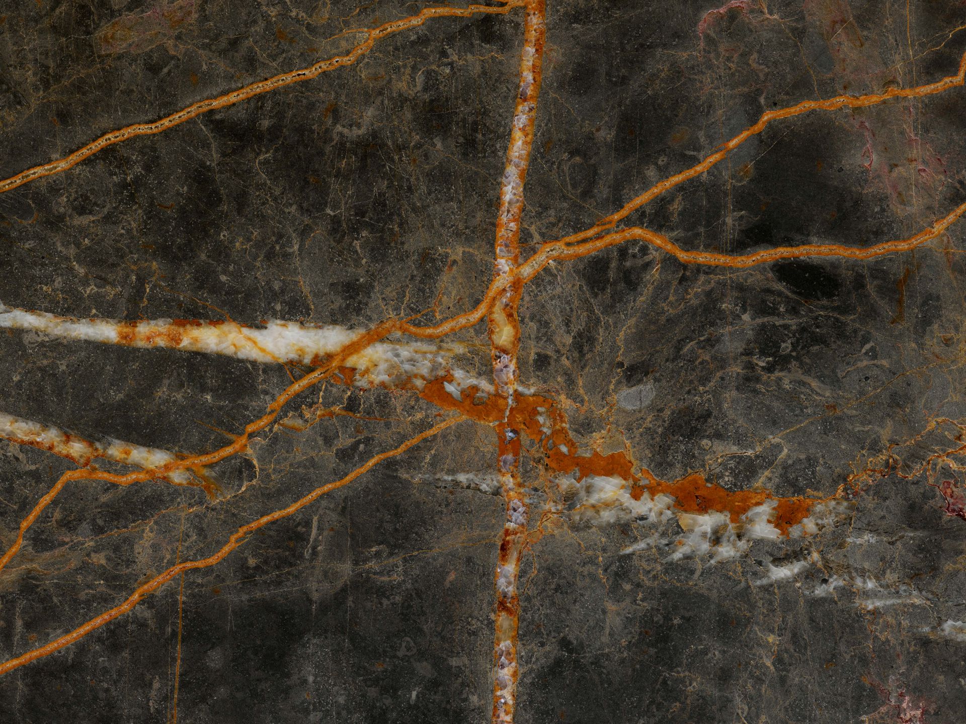 Marmor med kobberfarge