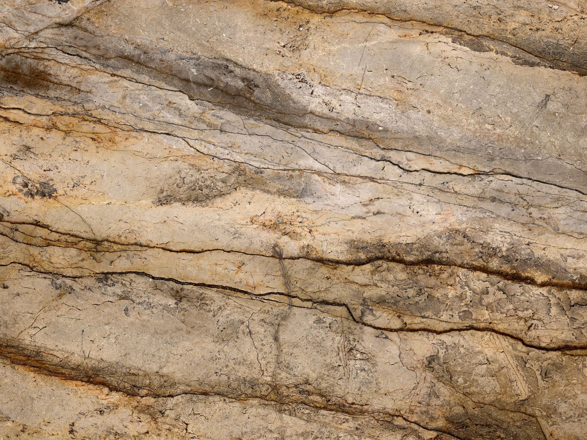 Marmor med sandfarve