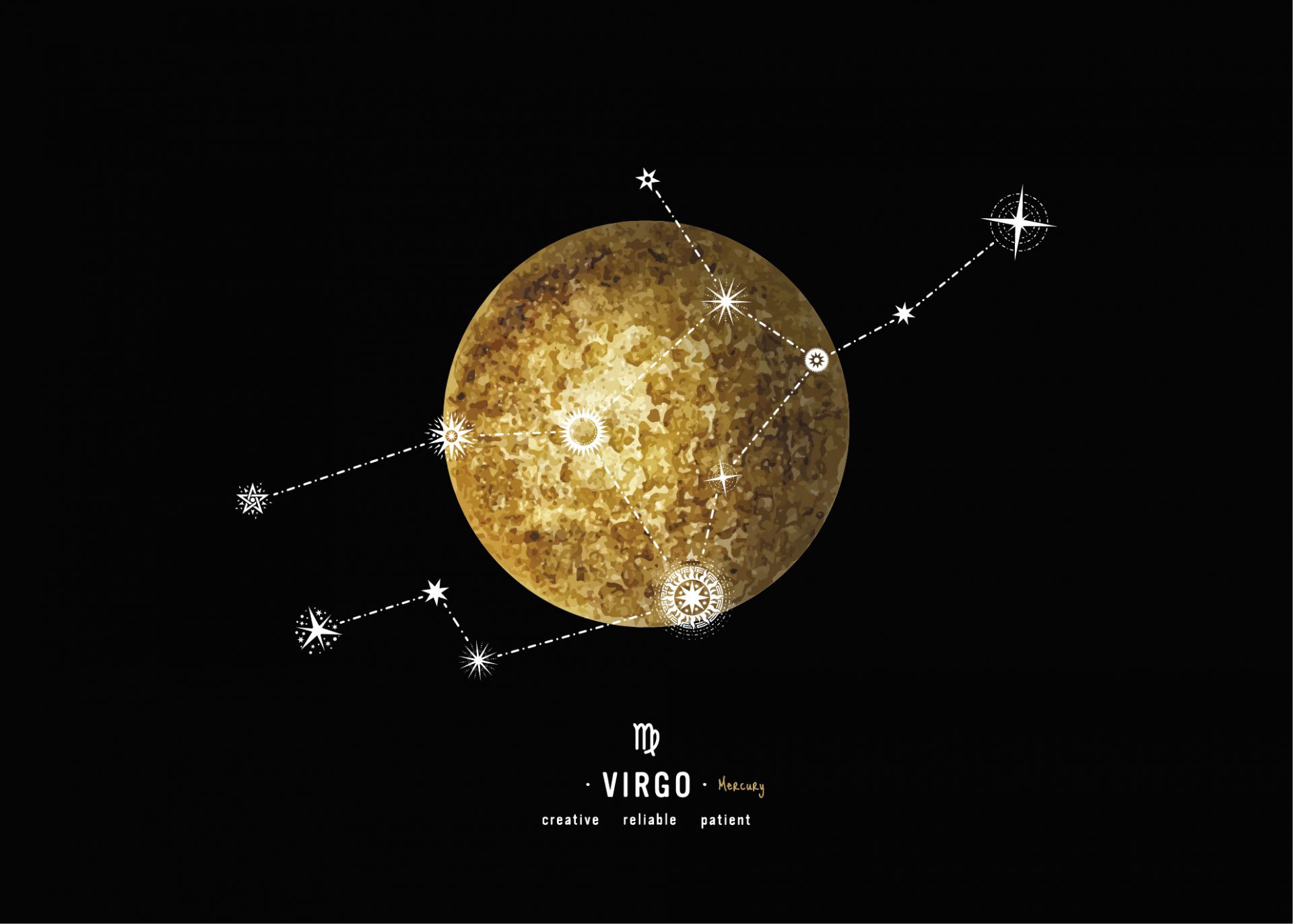 Stjernetegn planeten Jomfruen