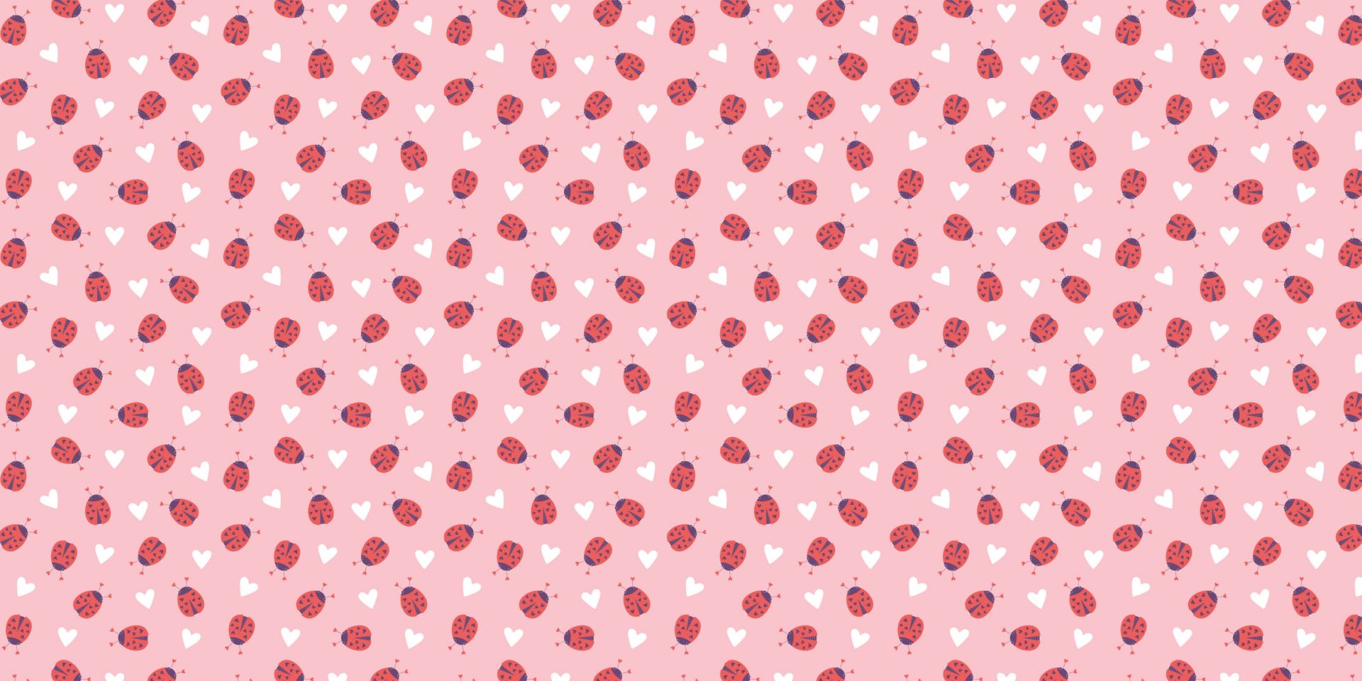 Ladybirds med hjärtan