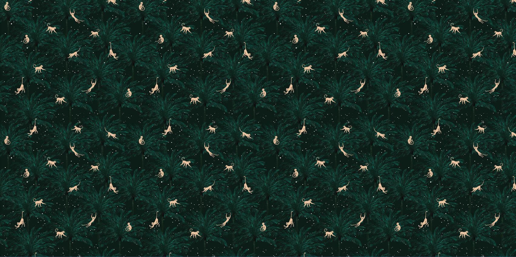 Tropiske aper - grønn