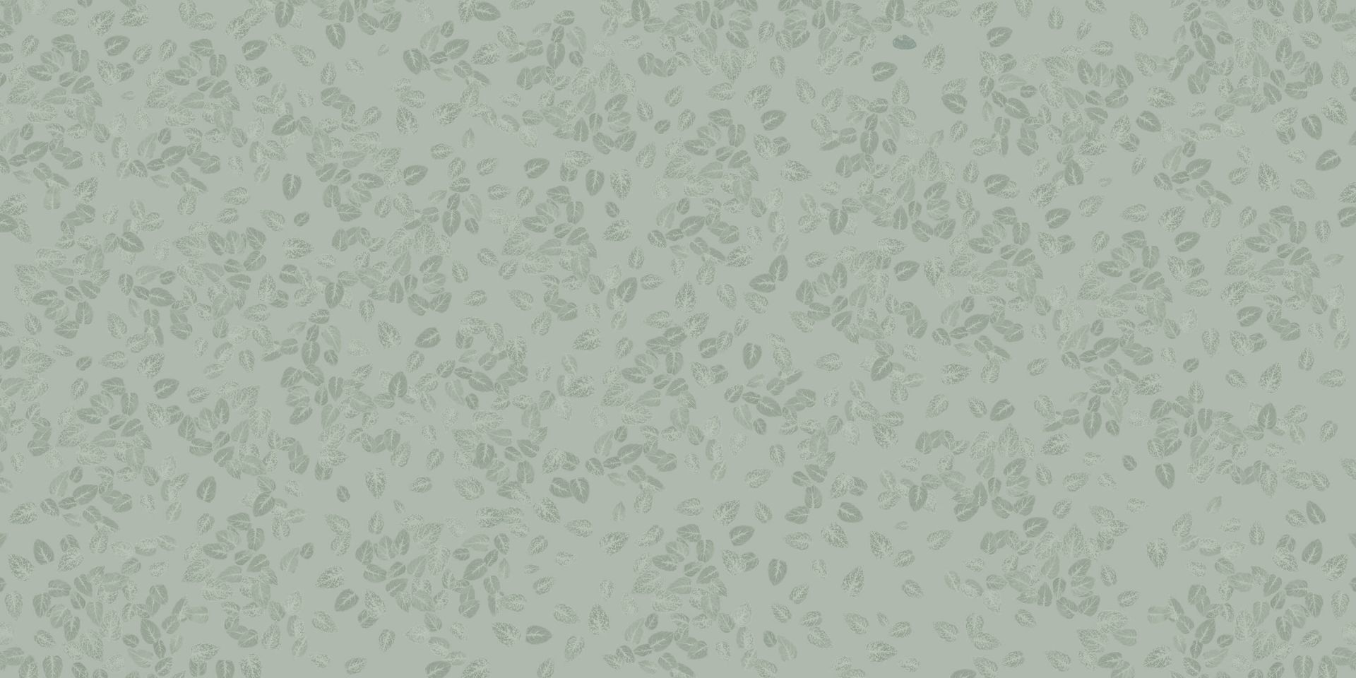 Små blade på grågrøn