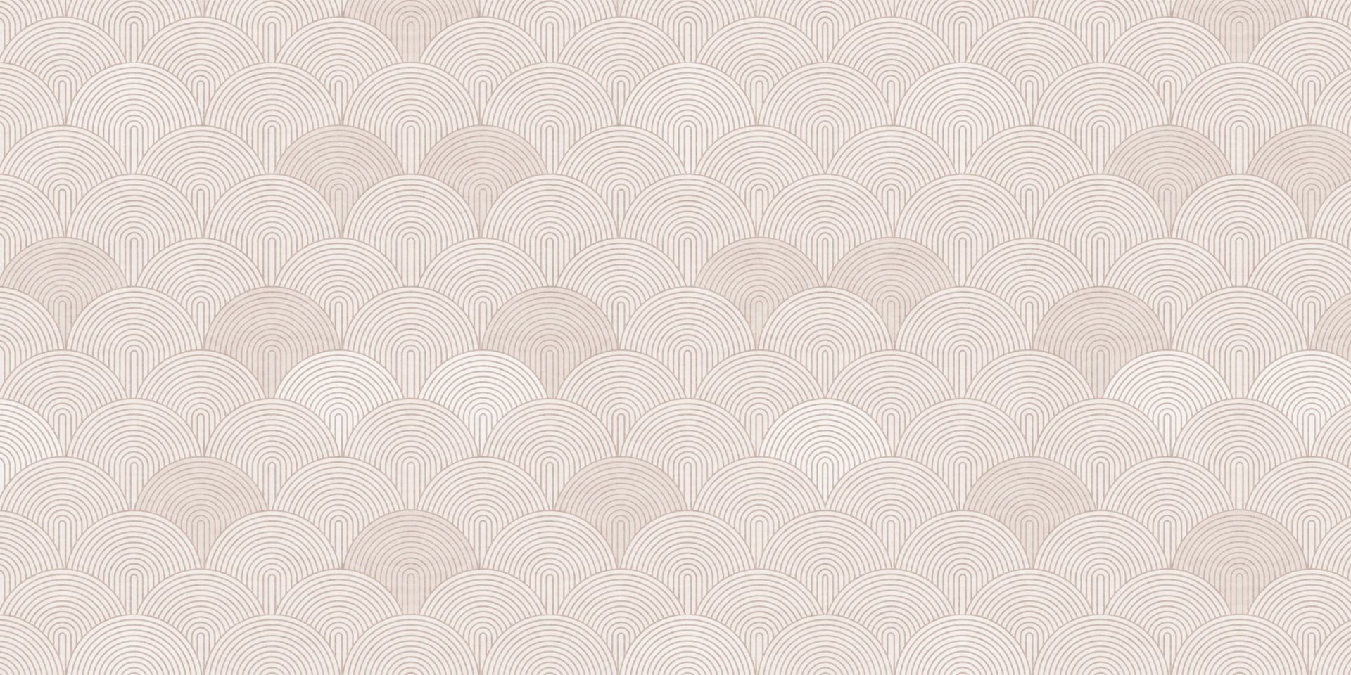 Boho Arches & Curves Large - nøytral beige