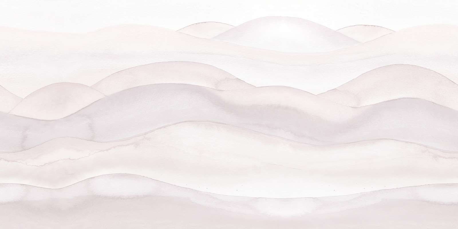 Abstrakt bølget gradient - pudderrosa