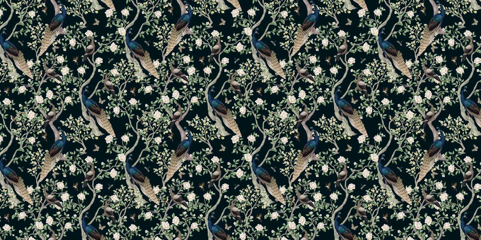 Påfuglekrone Blomsterhave