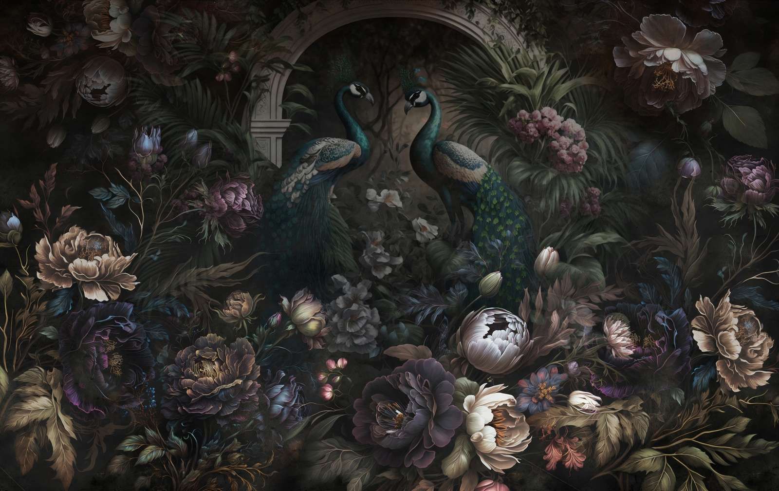 Påfuglvisking i Den Mørke Hagen