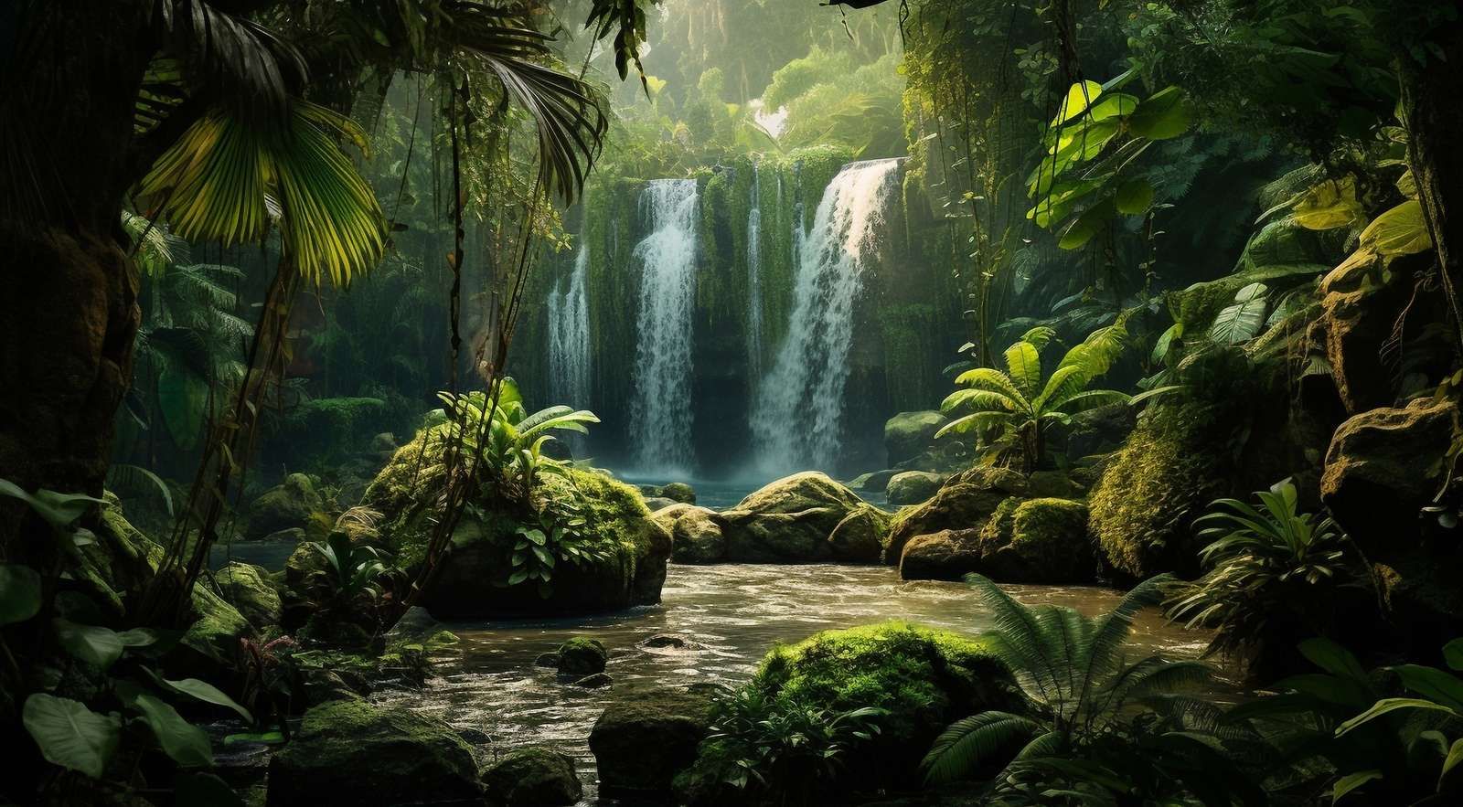Hviskende Jungel Foss