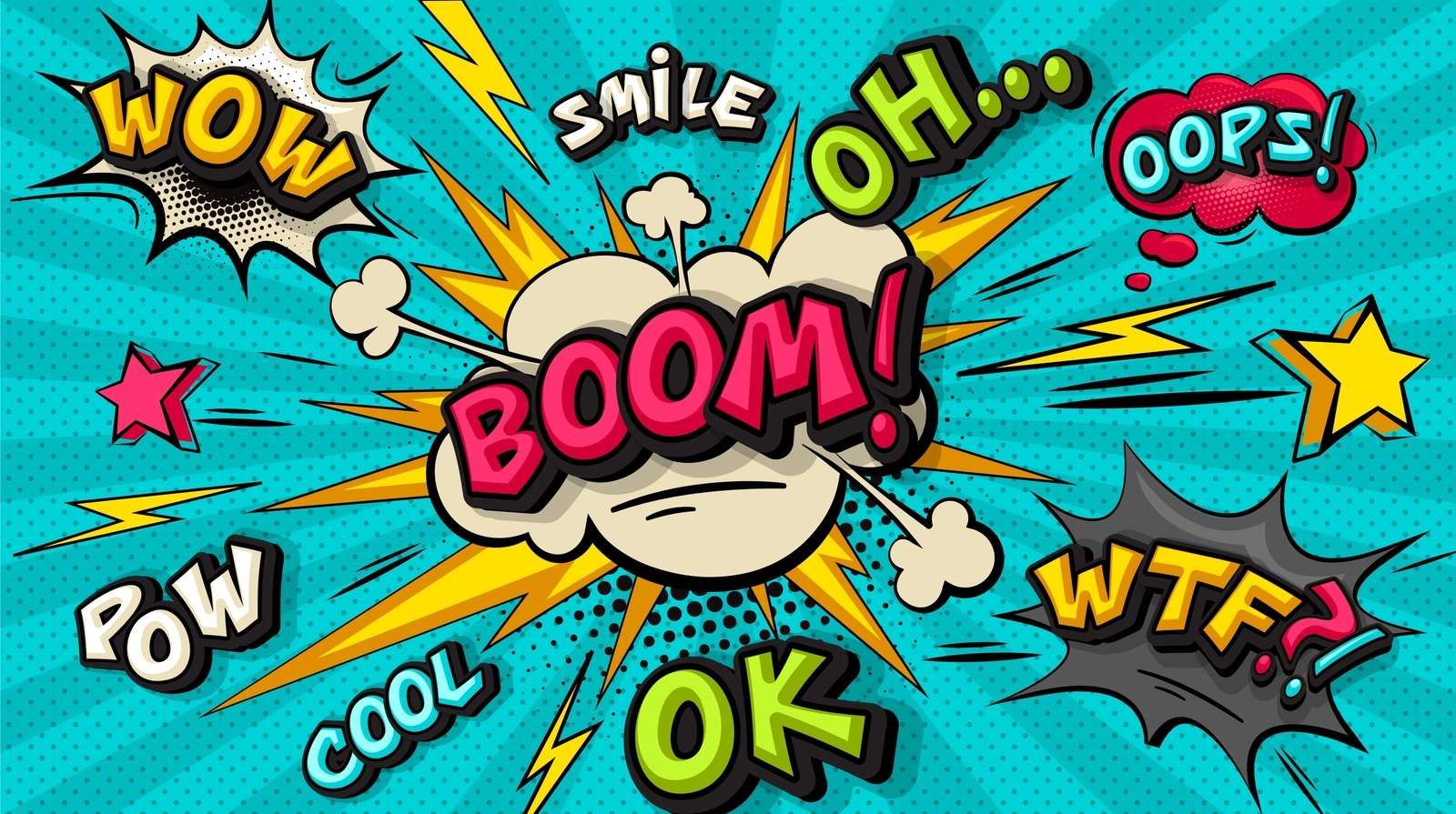 Onomatopoeia Överflöd