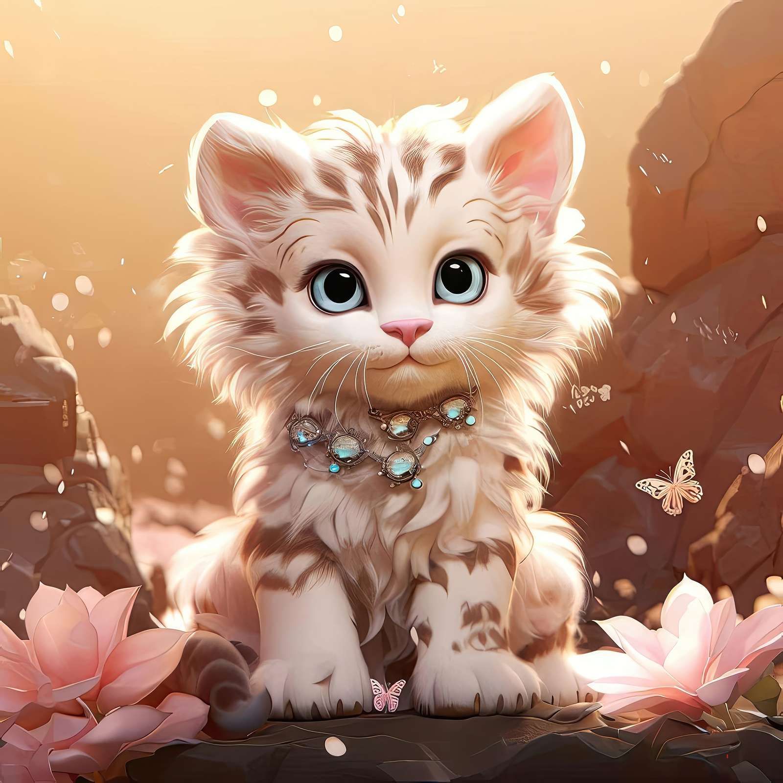 Majestætisk lille panter