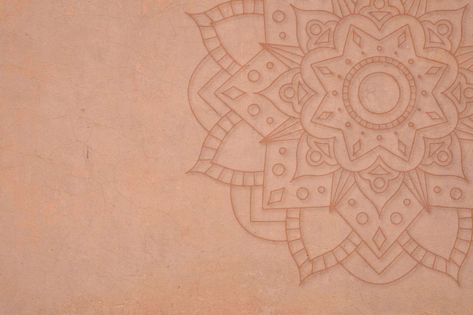 Jordisk geometrisk mandala