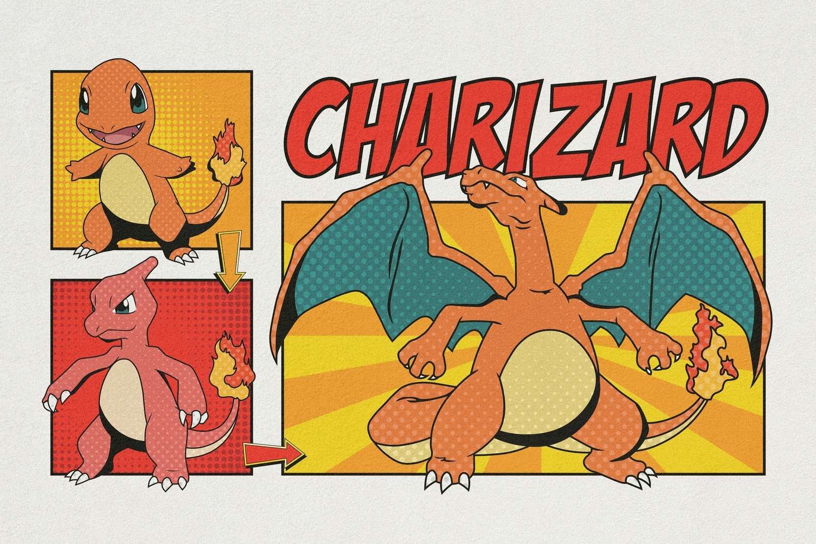 Comics - Modig dragontransformation