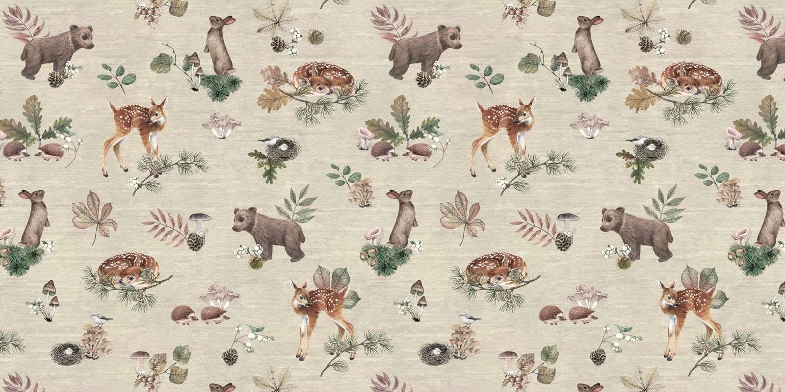 Forest Gathering - Beige - 120