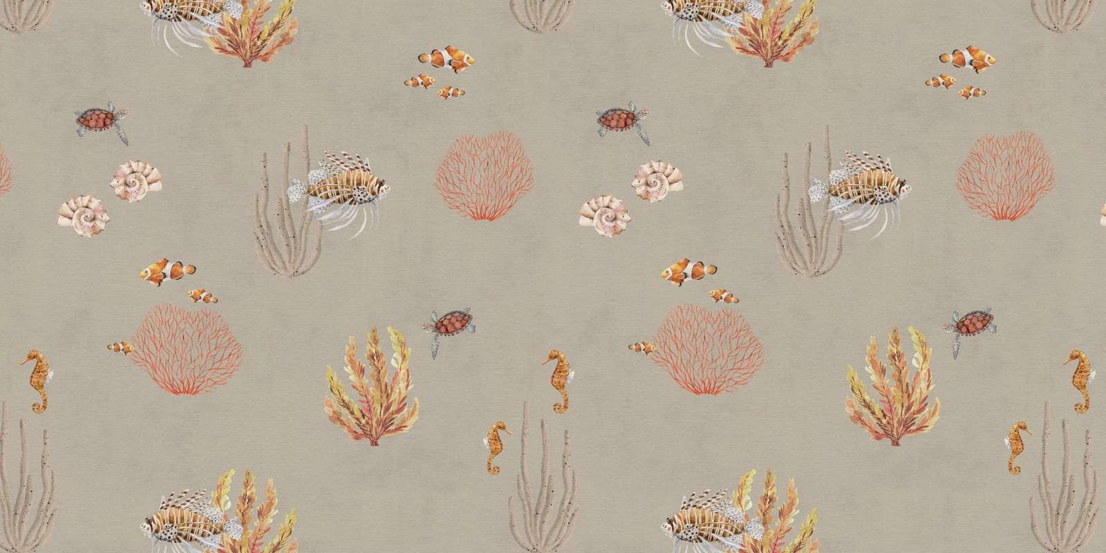 Coral Garden - Brown - 120