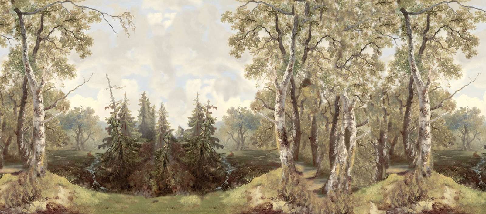 Skovlandskab Farve #1