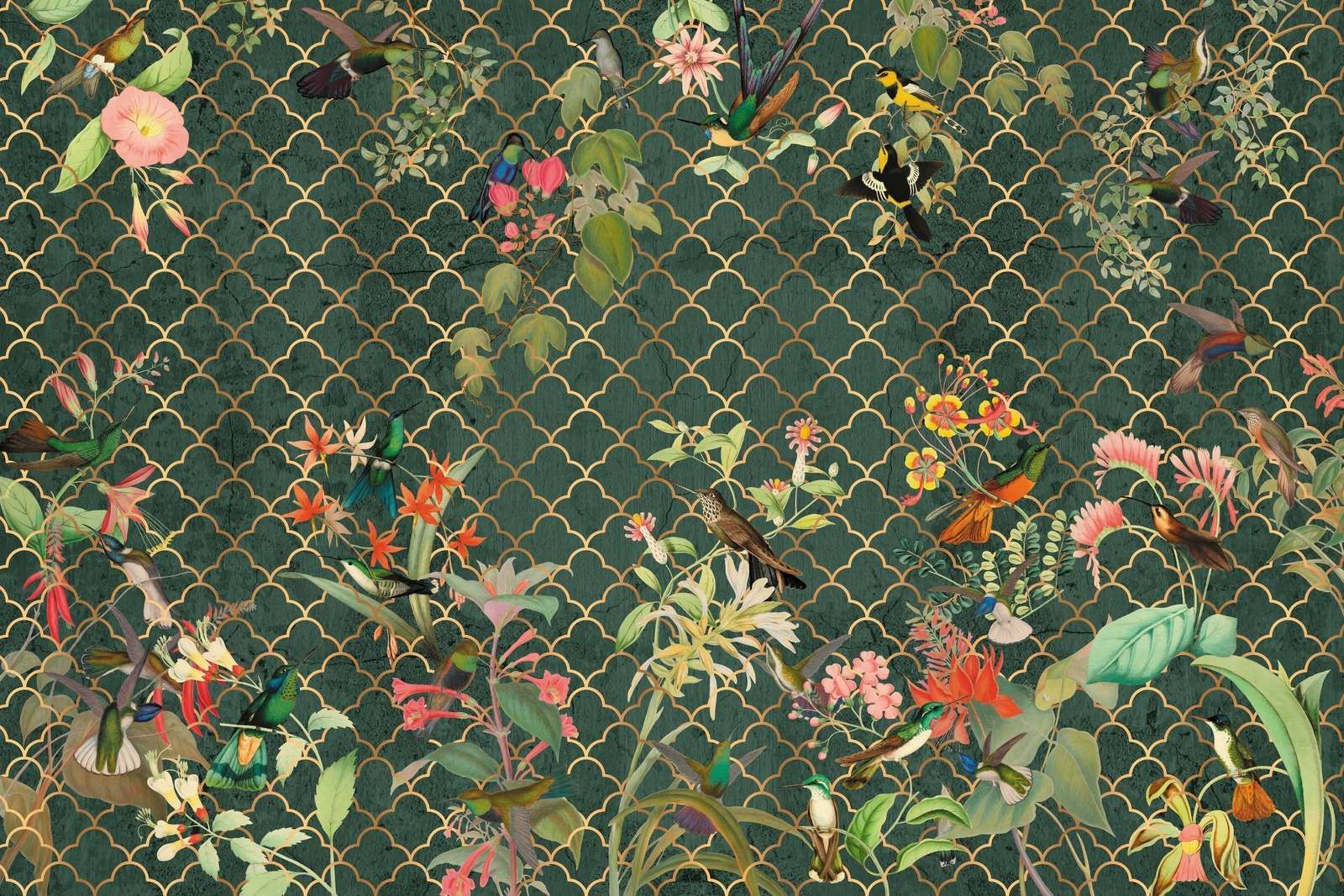 Djungel Elegans med Guld