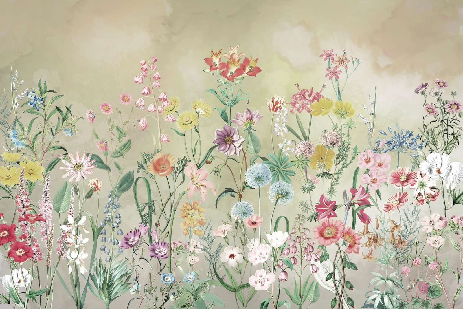 Pastell Vildblomssymfoni