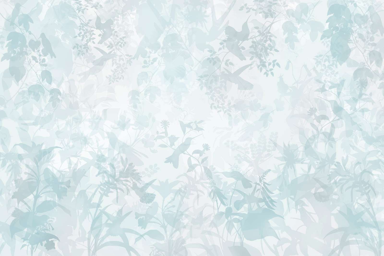 Trädgårdssymfoni i blått