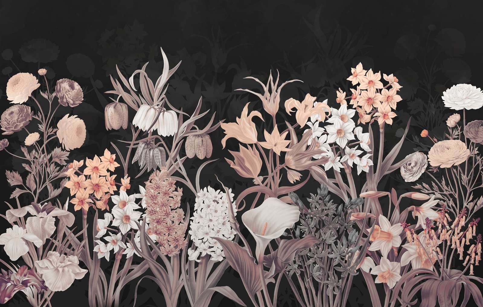 Vårblomster - Vintage Sepia