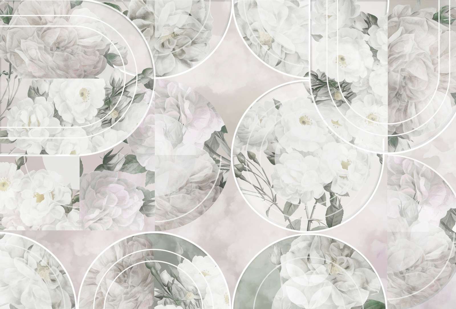 Tidøs Blomster Eleganse - Myk Hvit