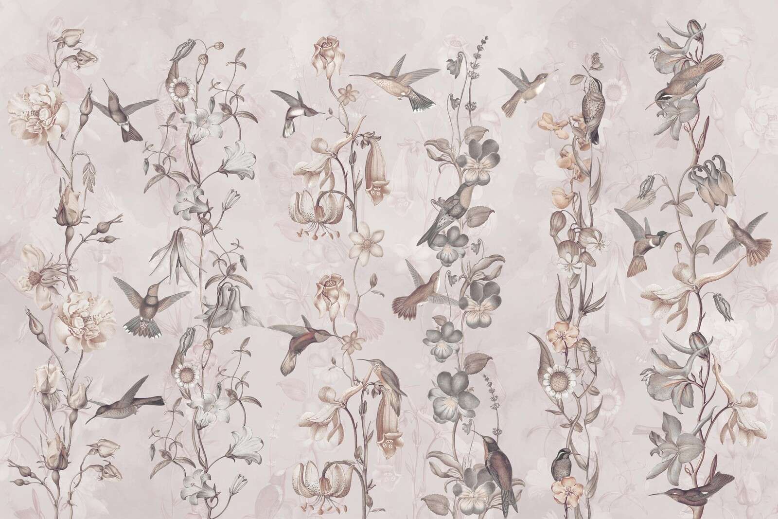 Eng- og hageblomster lys gul