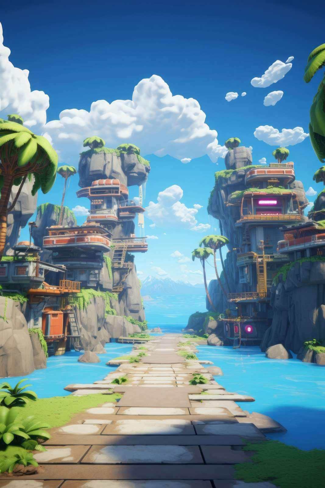 Den sunkne steinbyen