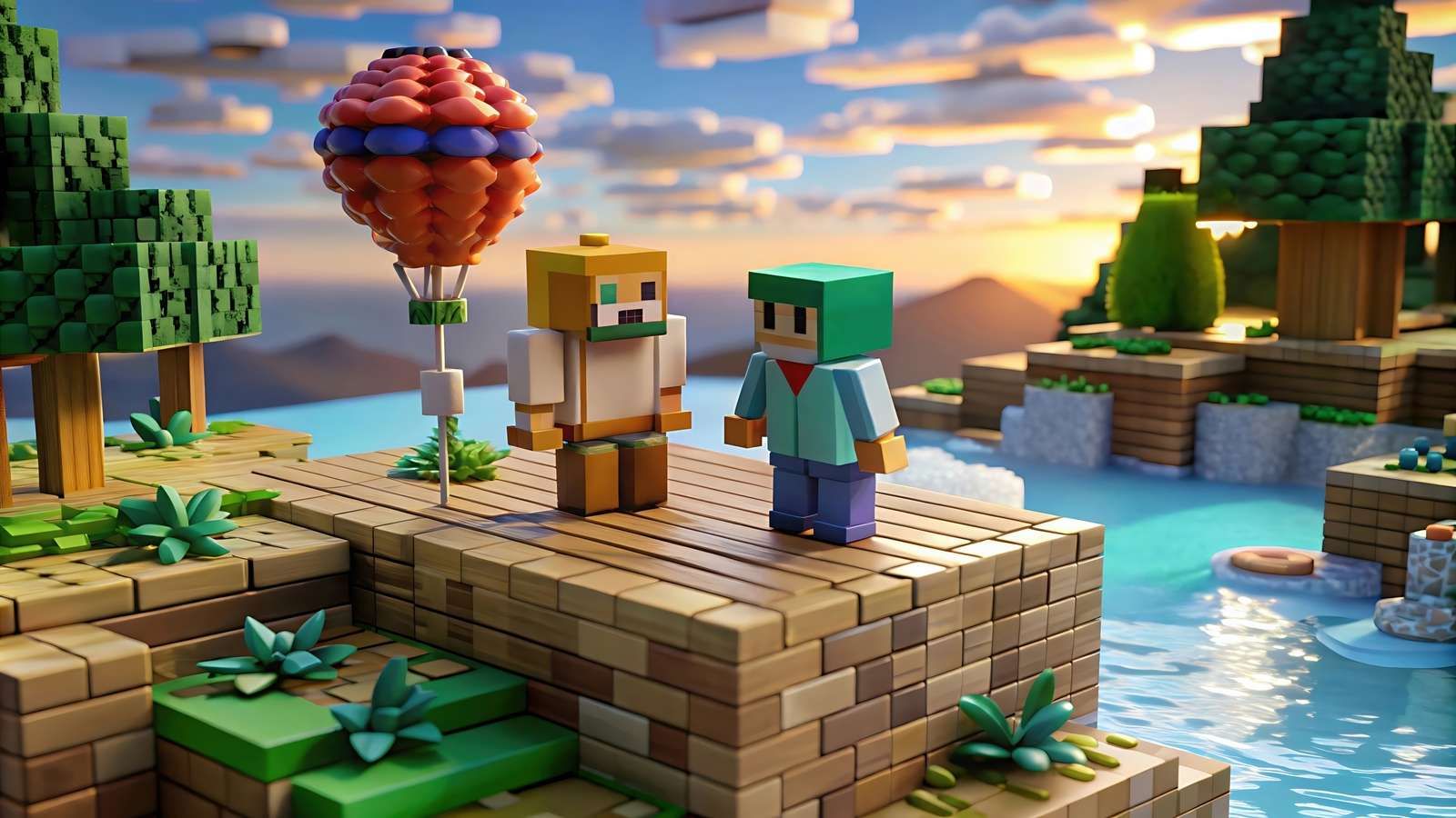 Luftballong i Pixeldalen