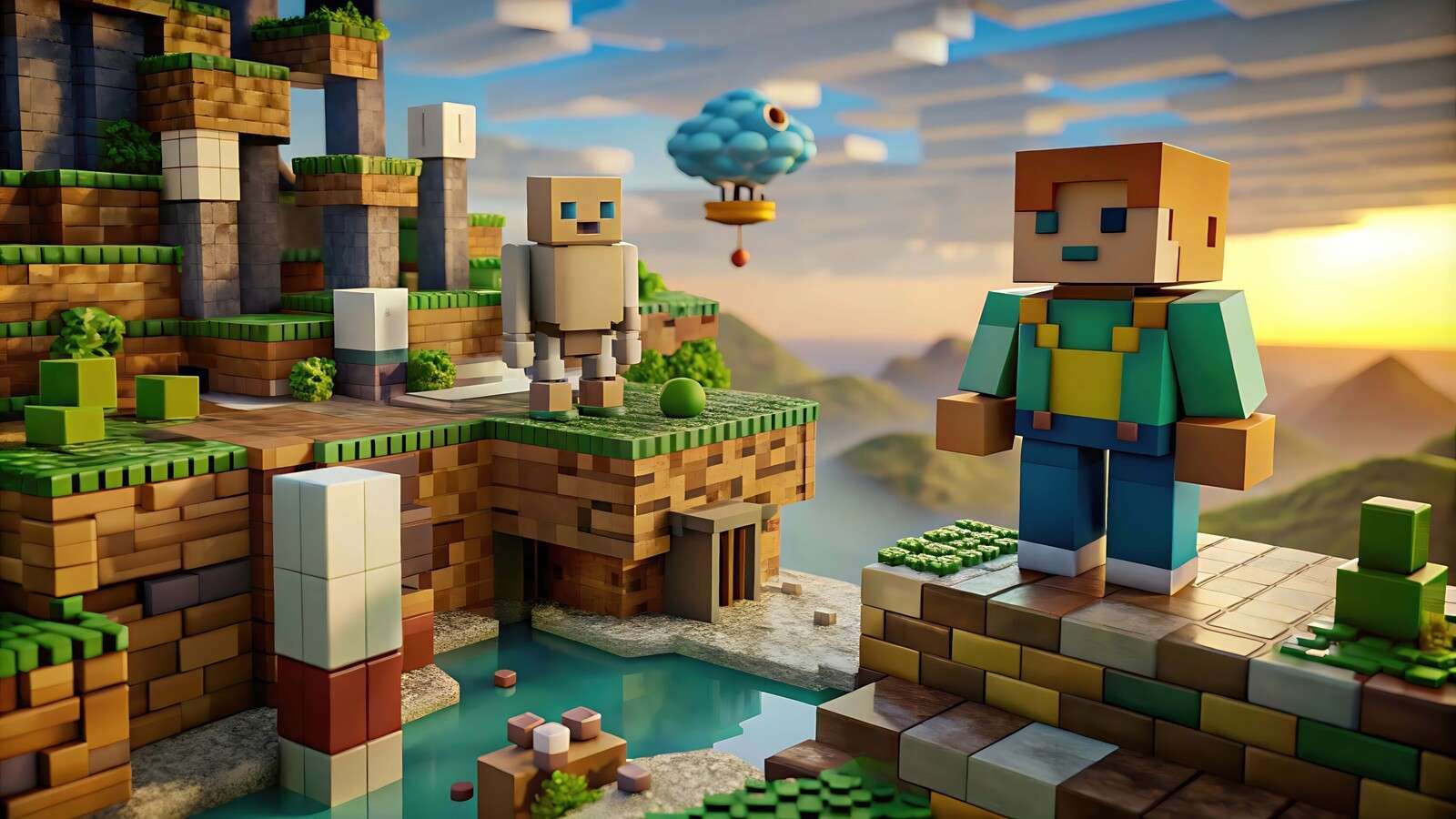 De drømmende pixelverden