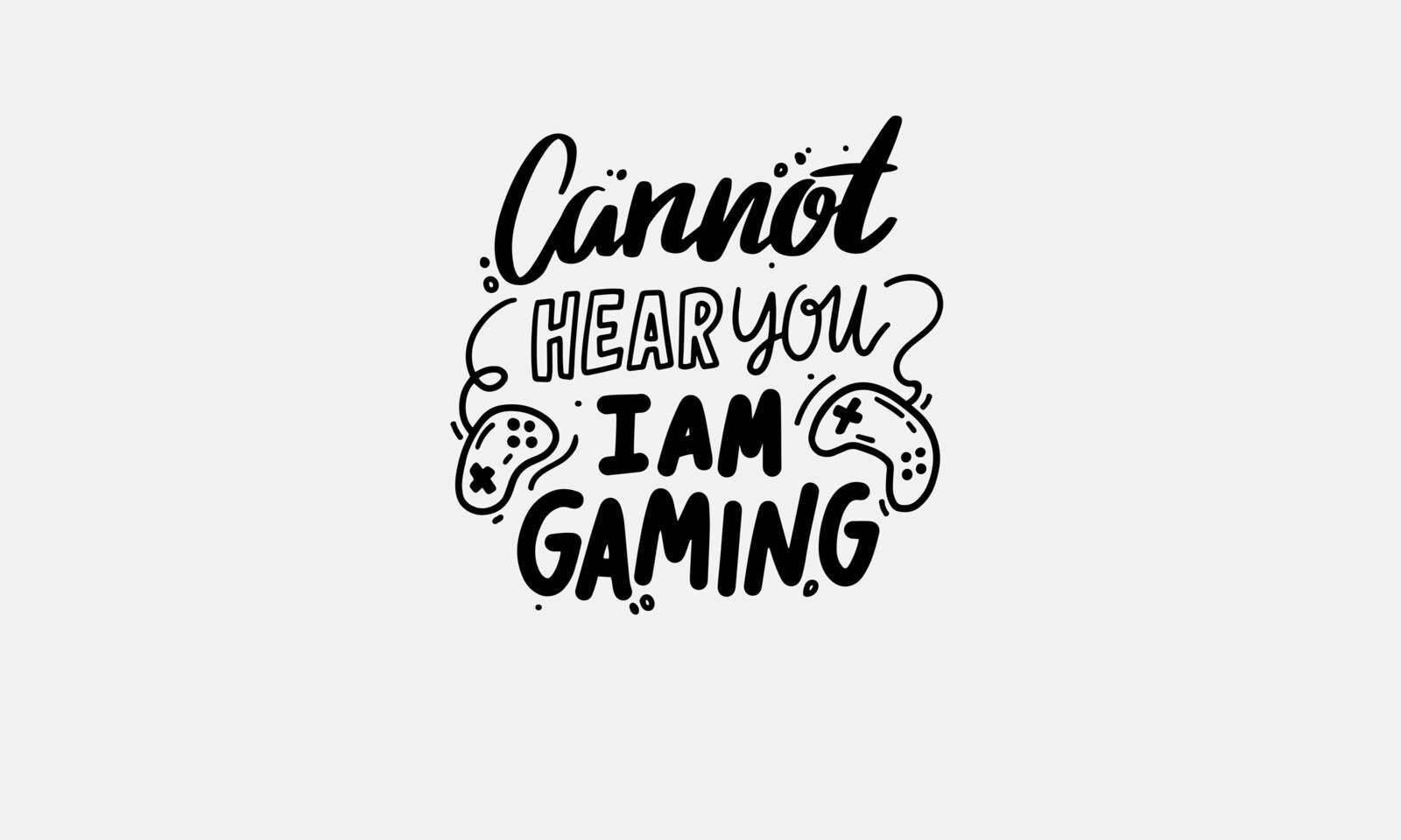 Kan inte höra dig, spelar