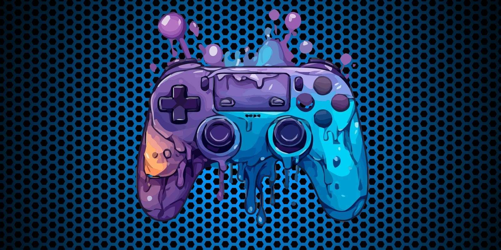 Smeltende spillkontroller