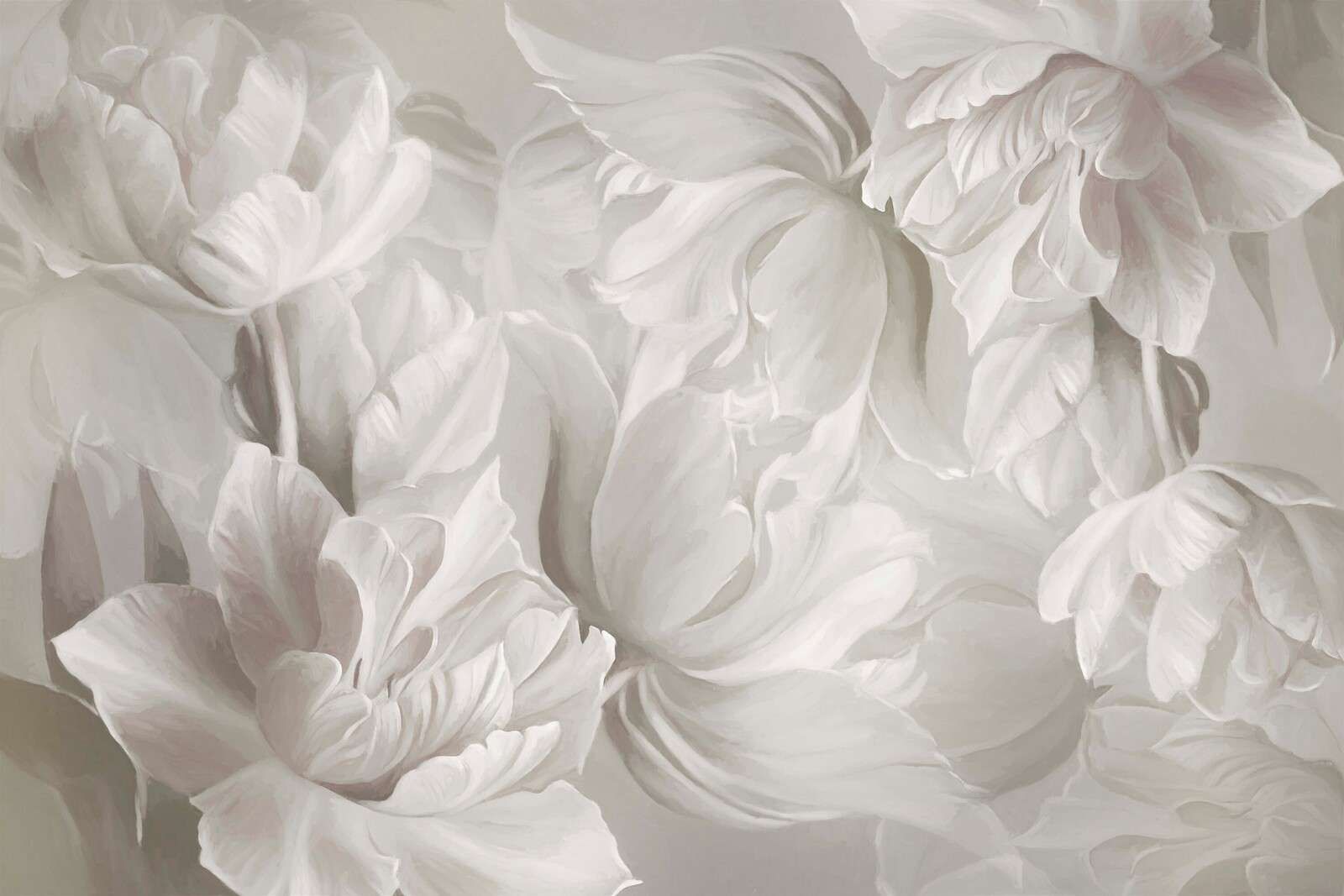 Store gule tulipaner