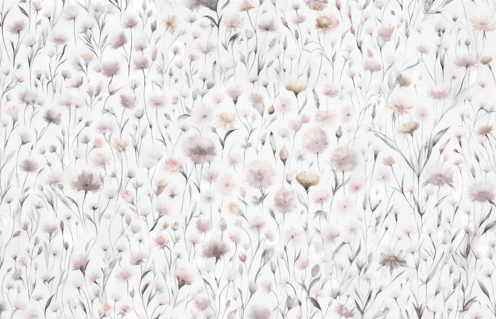 Kornblommor och fältgräs Rosa