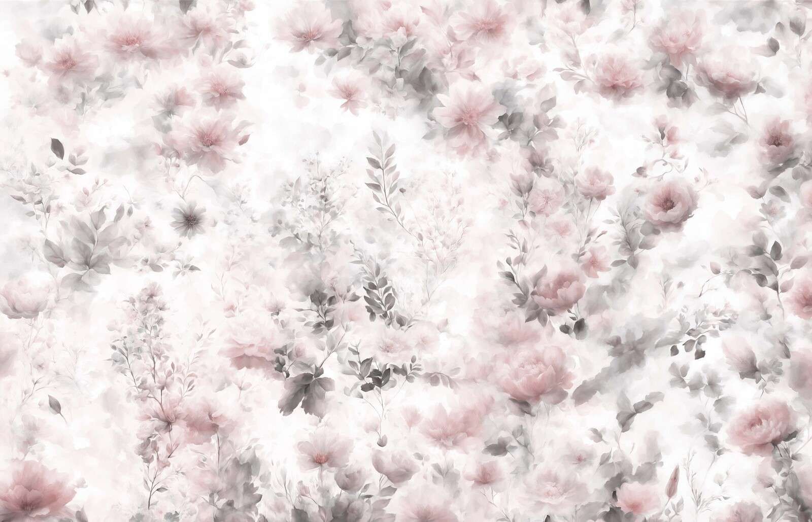 Delikat blomsterstemning - lyserød