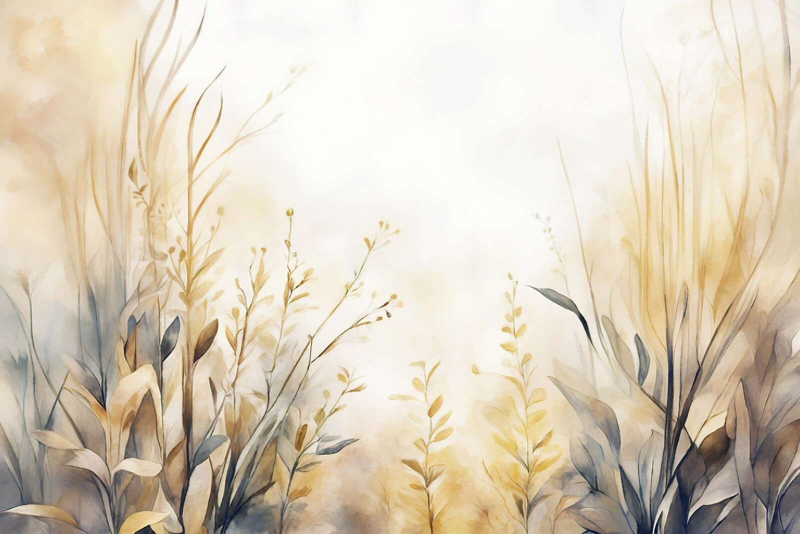 Fredens have - gylden gul