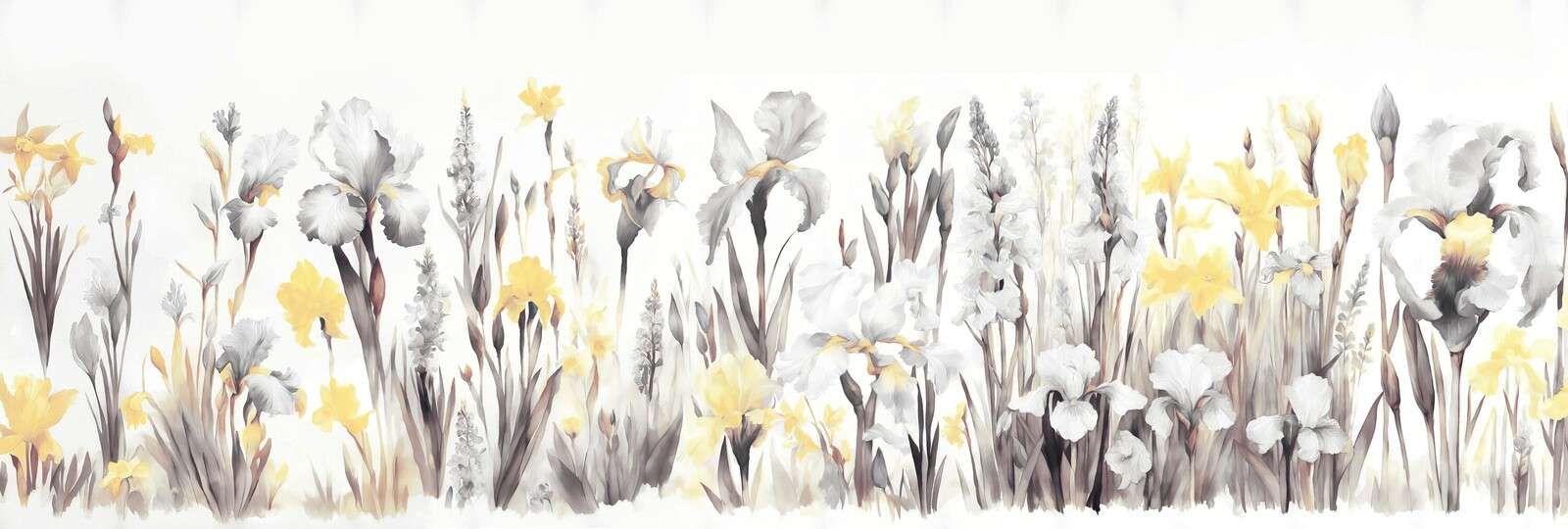 Glad forår gylden gul