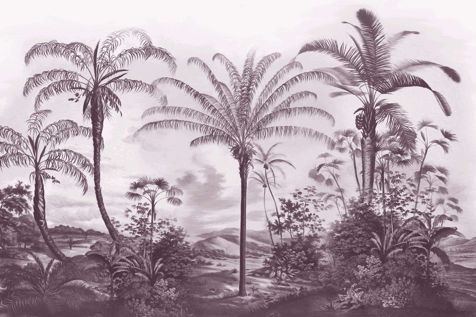 Romantiske tropiske Bordeaux