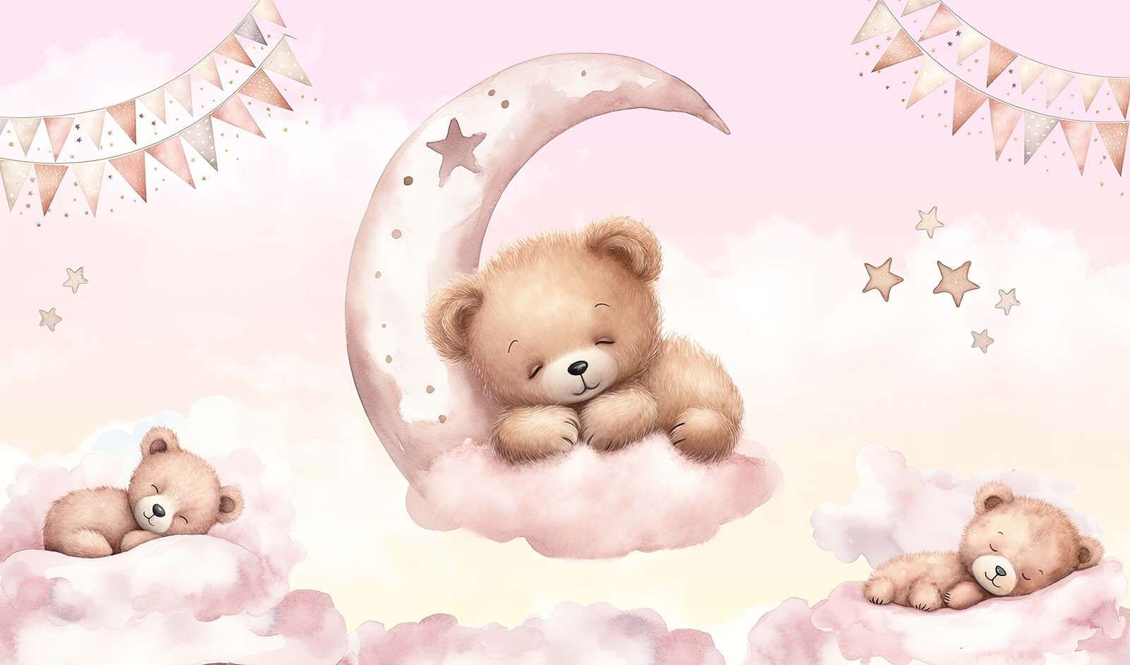 Sovende bjørner på månen