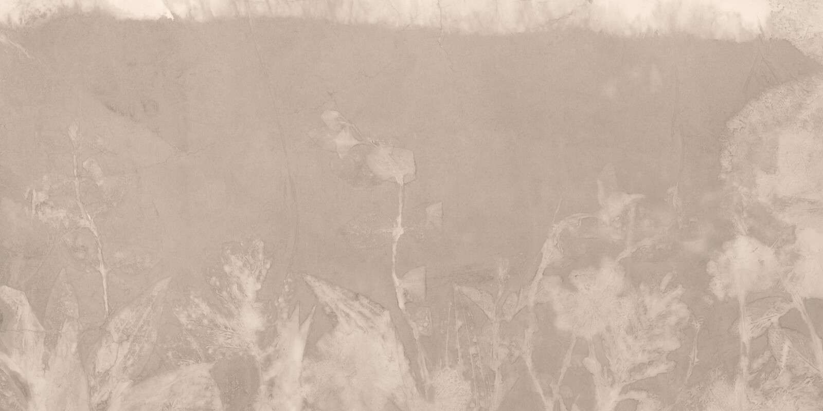 Wilde geranium en sneeuwbes - musgrå