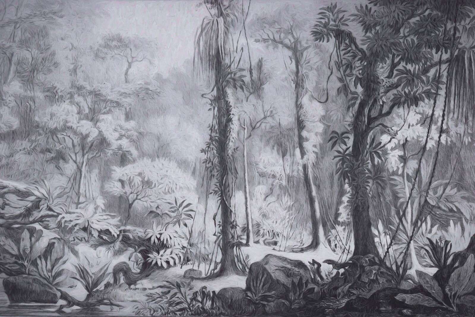 Tropisk skov - grå