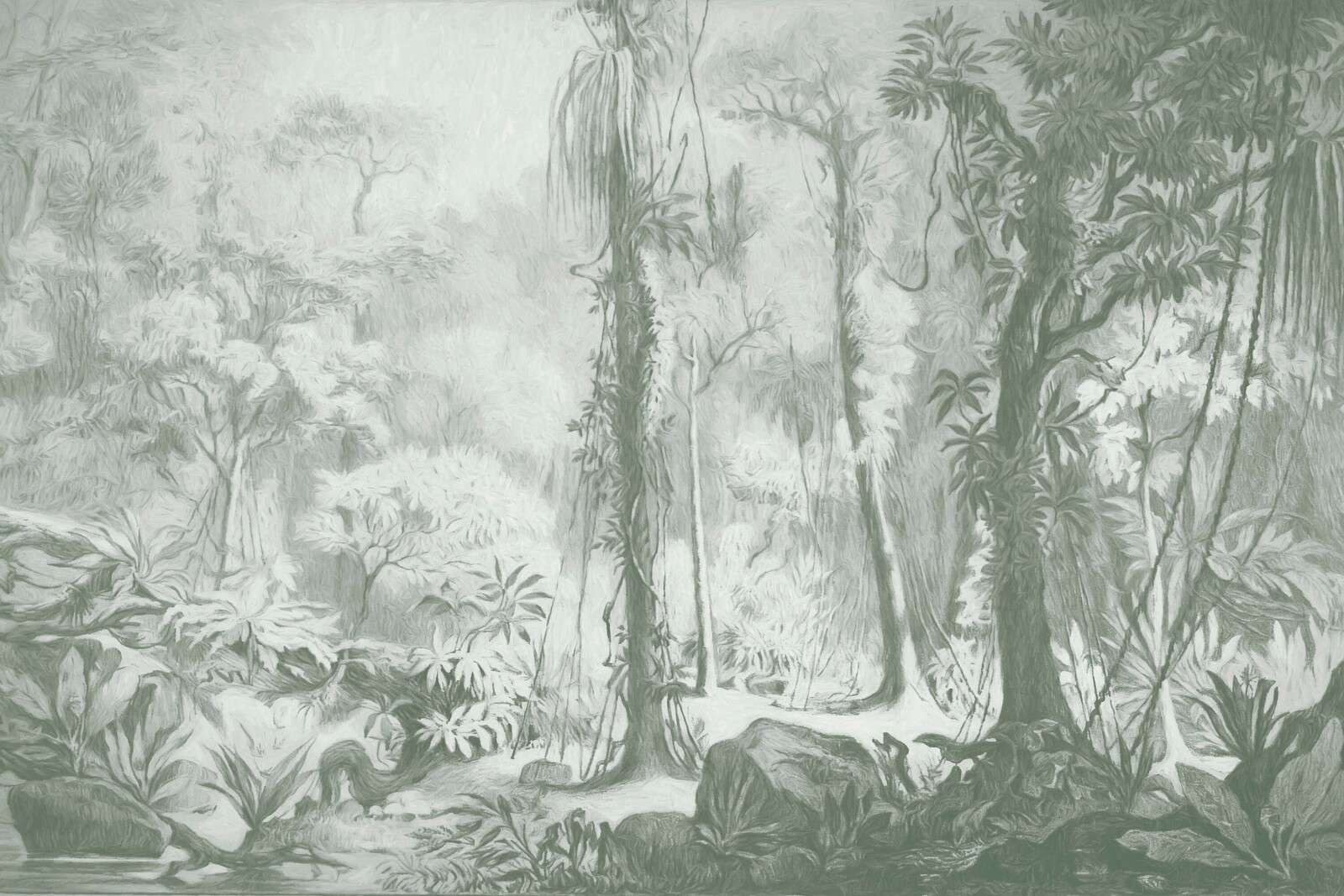 Tropisk skov - grøn