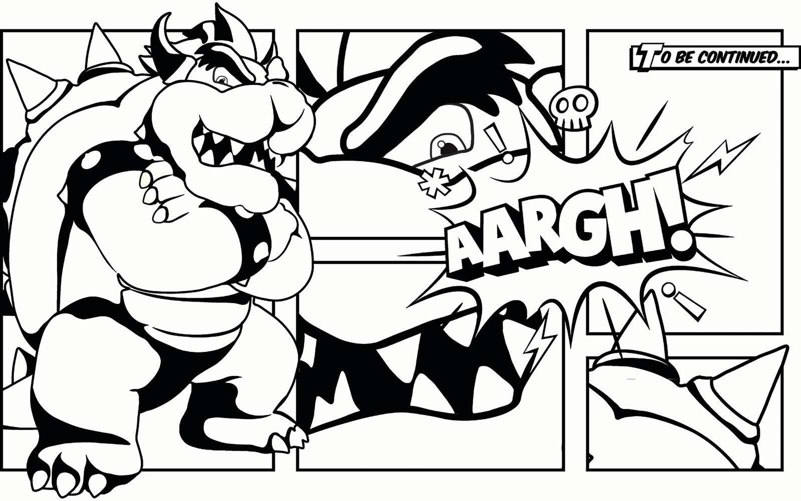 Monsterkraft i stripscener